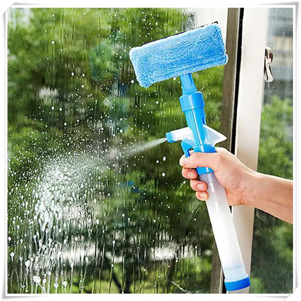 Multi-Functional Dual-Sided Window Glass Cleaner