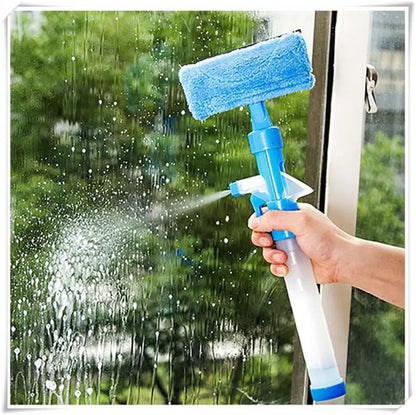 Multi-Functional Dual-Sided Window Glass Cleaner