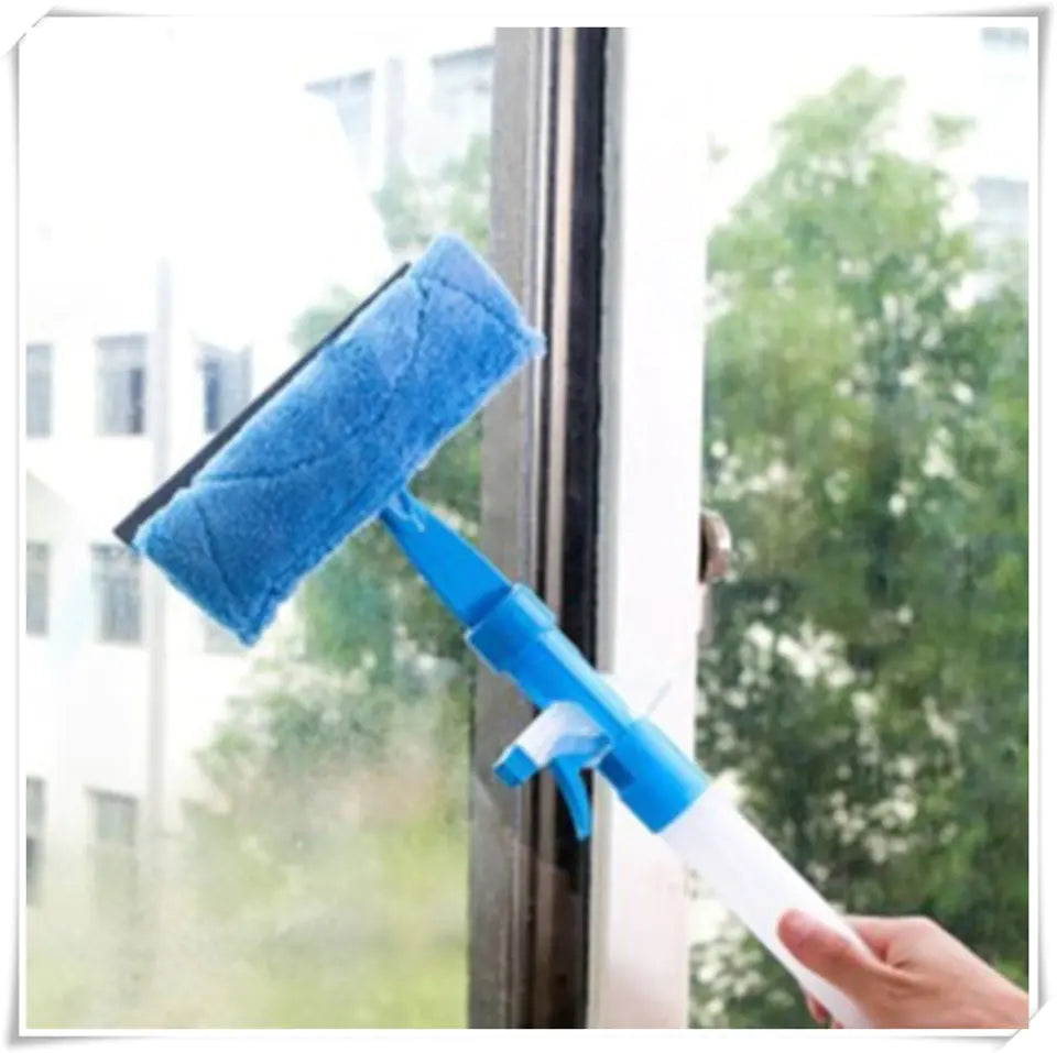 Multi-Functional Dual-Sided Window Glass Cleaner