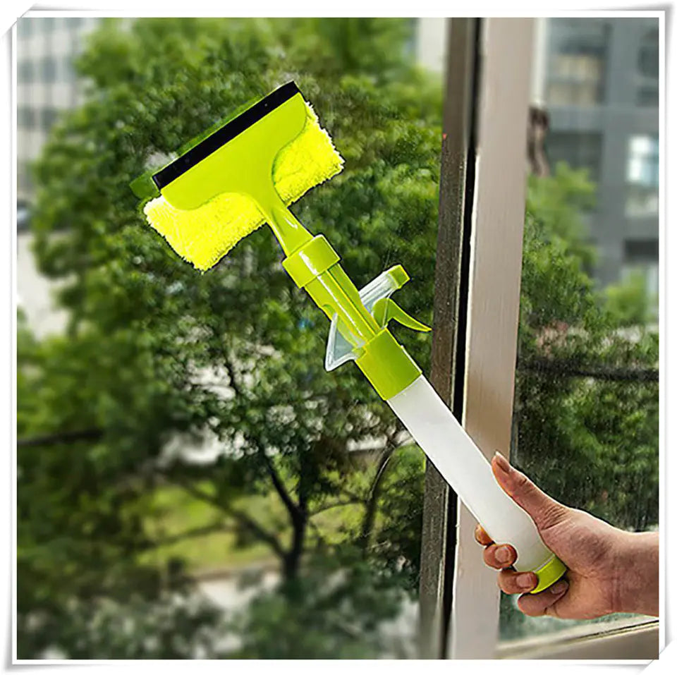 Multi-Functional Dual-Sided Window Glass Cleaner