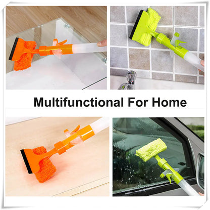 Multi-Functional Dual-Sided Window Glass Cleaner