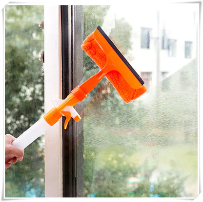 Multi-Functional Dual-Sided Window Glass Cleaner